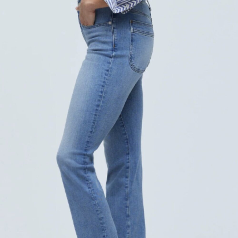 Madewell Kick Out Full Length in Merrigan Wash